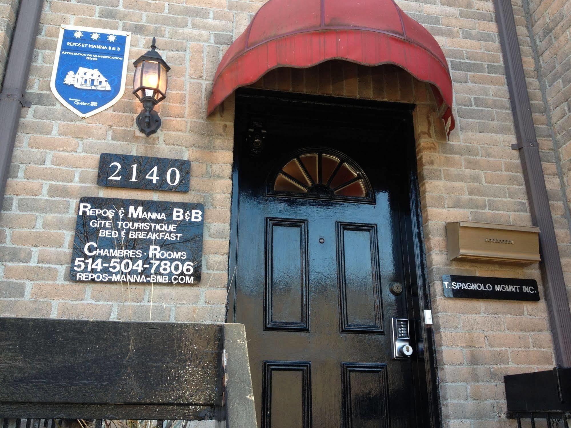 Bed and Breakfast Repos&Manna Downtown Montréal Exterior foto
